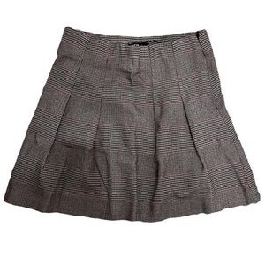 Zara Plaid Skirt